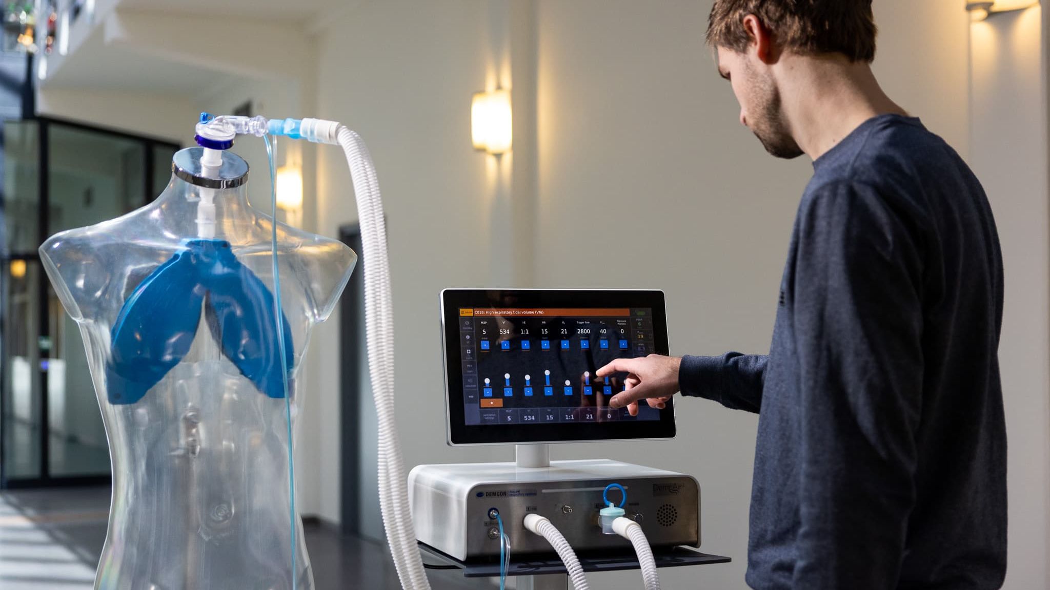 DamcAir with dummy and engineer