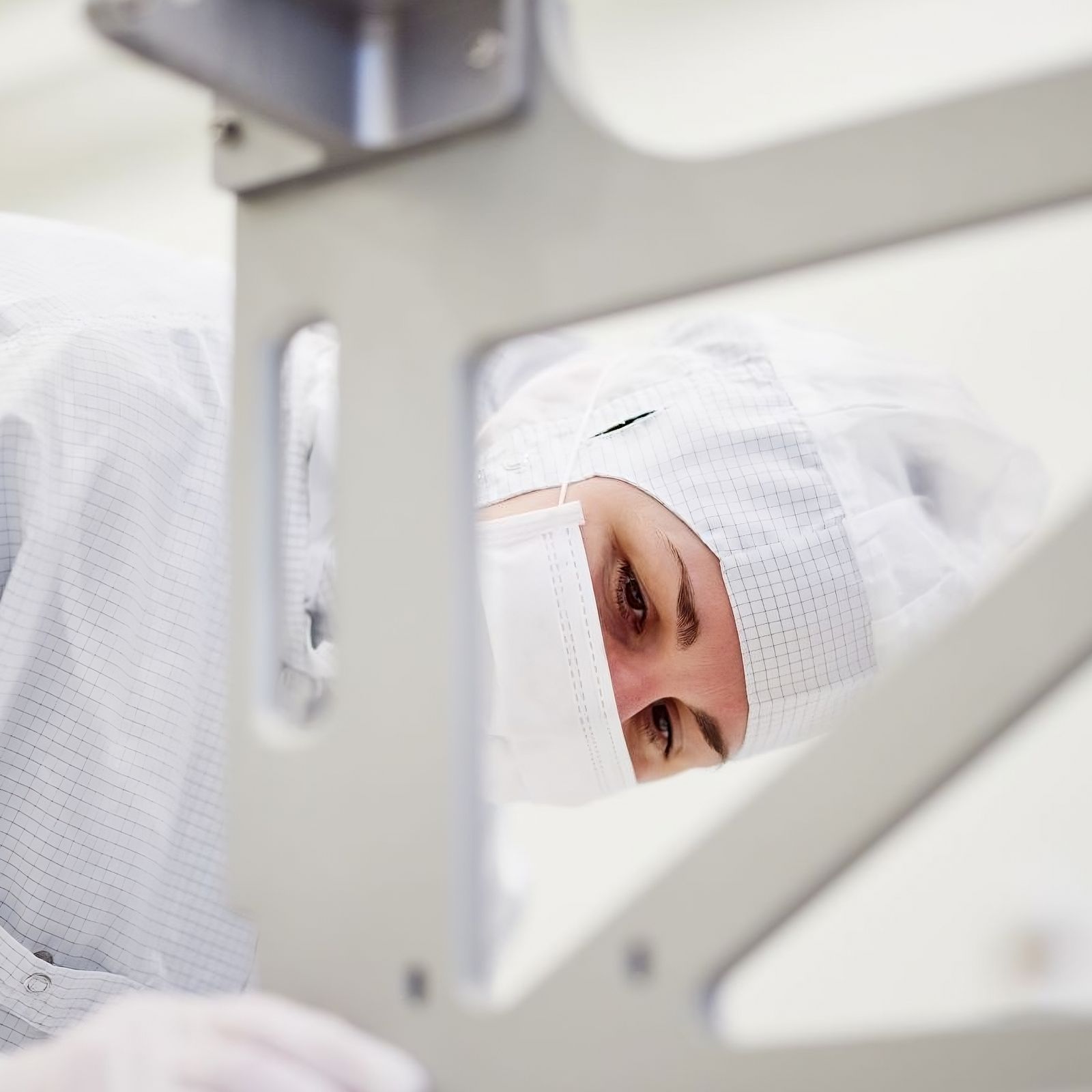 Working in cleanroom