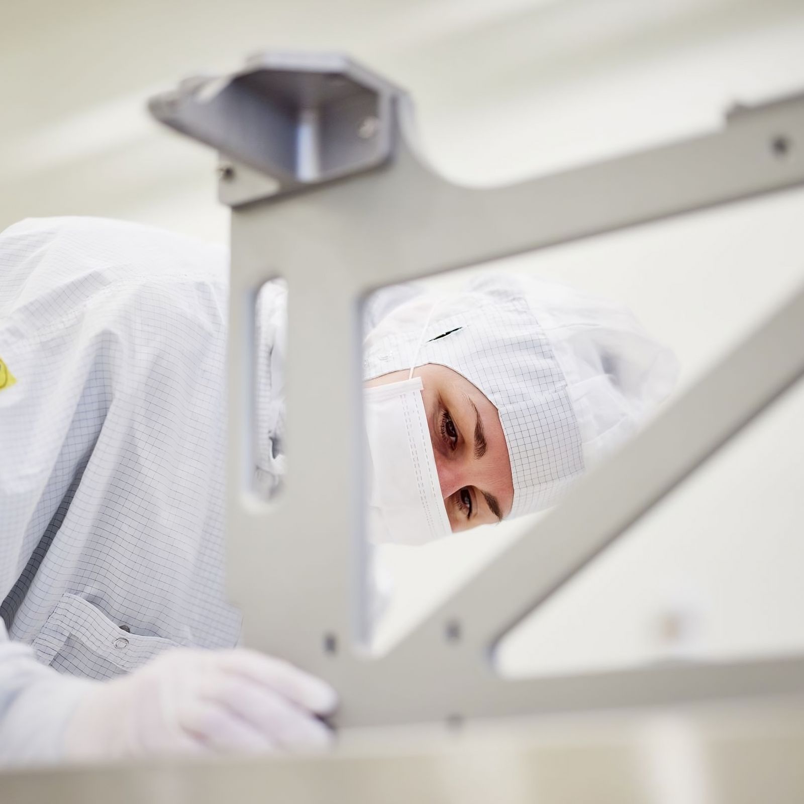Working in cleanroom